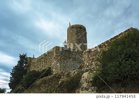 Watchtower of the fortress of San Juan (Blanes, Spain) Watchtower of the fortress of San Juan (Blanes, Spain) 117941458