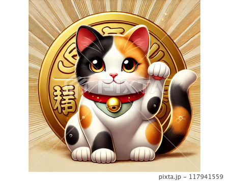 招き猫3 117941559