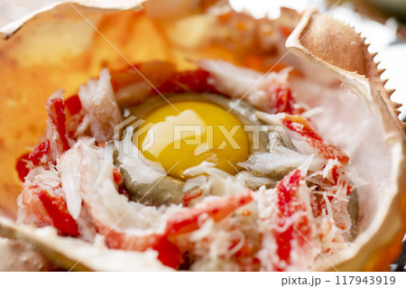 カニみそ料理 117943919