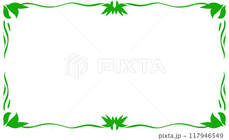 Green color abstract illustration background...のイラスト素材 [117946549] - PIXTA