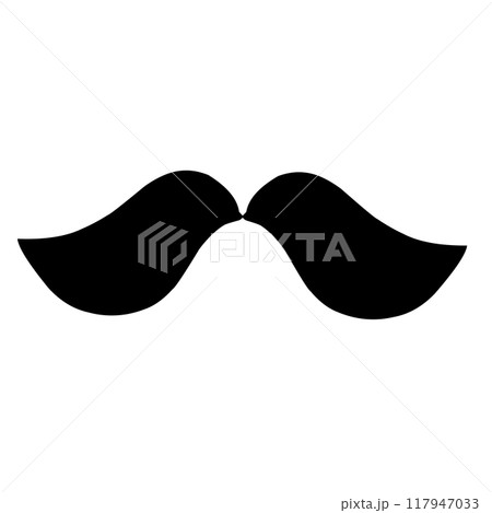 Illustration of adult male mustache graphic design. Illustration of adult male mustache graphic design. 117947033