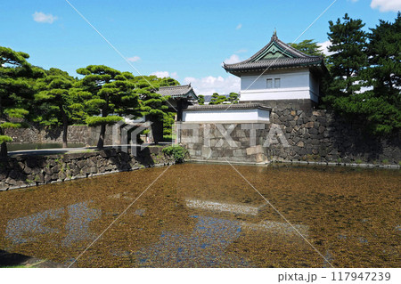 旧江戸城(皇居)の桔梗門【東京都千代田区】 旧江戸城(皇居)の桔梗門【東京都千代田区】 117947239