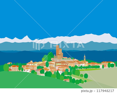 セッラルンガ・ダルバ　serralunga d'alba　ピエモンテ　piemonte　イタリア 117948217