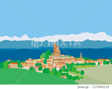 セッラルンガ・ダルバ　serralunga d'alba　ピエモンテ　piemonte　イタリア 117948219