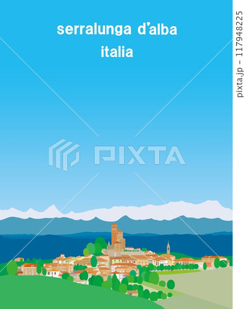セッラルンガ・ダルバ　serralunga d'alba　ピエモンテ　piemonte　イタリア 117948225