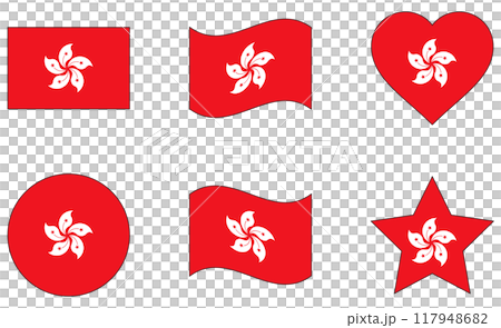 香港設置旗幟 117948682