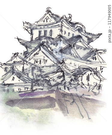 姫路城 117949005