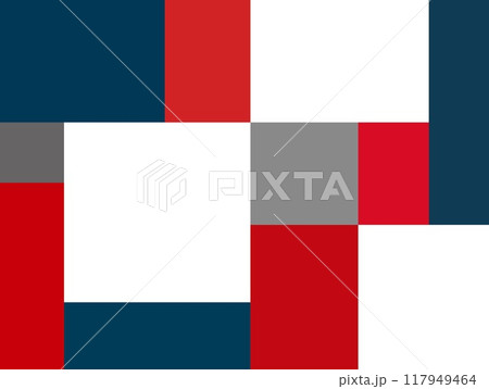 幾何学模様 四角形 幾何学模様 四角形 117949464