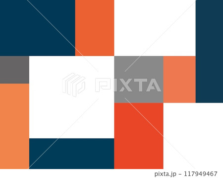 幾何学模様 四角形 幾何学模様 四角形 117949467