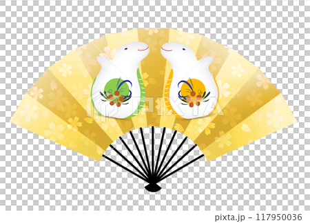 蛇新年賀卡生肖圖標 117950036