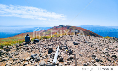 秋の焼石岳登山（焼石岳山頂） 117950101