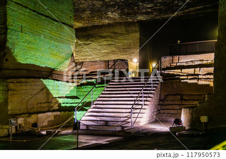栃木 大谷資料館　大谷石採石場跡の地下空間 117950573