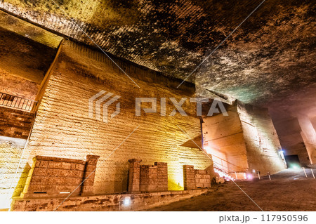 栃木 大谷資料館　大谷石採石場跡の地下空間 117950596