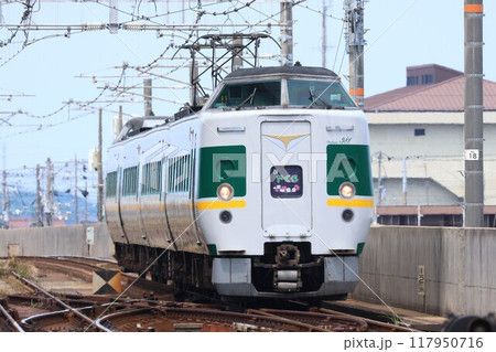 【JR西日本】381系「やくも」〜緑やくも〜（山陰本線：出雲市駅） 117950716