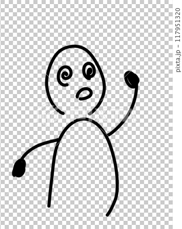 眼睛眩暈的人的鬆散插圖 117951320