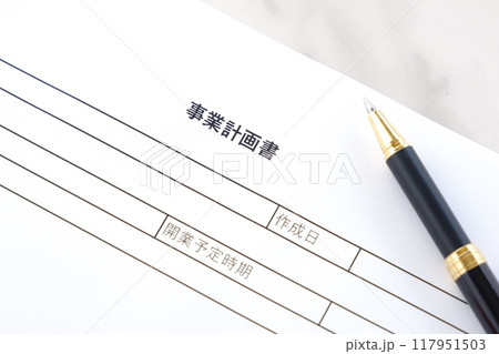 新規事業の立ち上げに先立ち、事業計画書を作成する 新規事業の立ち上げに先立ち、事業計画書を作成する 117951503