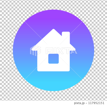 Blue-purple gradation|House mark Blue-purple gradation|House mark 117952151