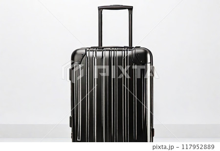 Black travel suitcase 117952889