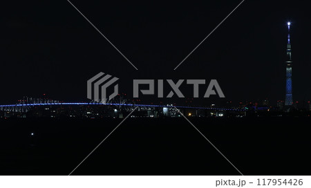 海ほたるから見たスカイツリー 117954426