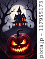 月夜の晩のハロウィン 117955173