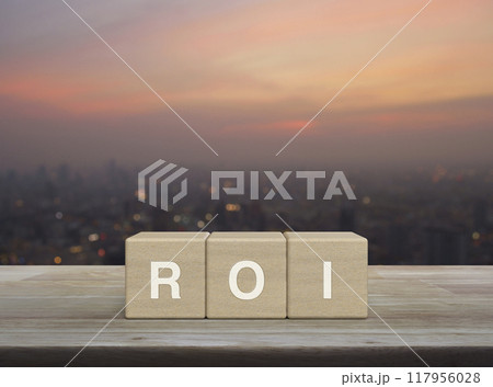 Return on investment concept 117956028