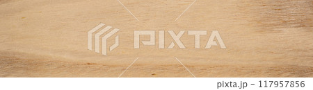 Detailed close up of textured weathered piece of hari veneer wood Detailed close up of textured weathered piece of hari veneer wood 117957856