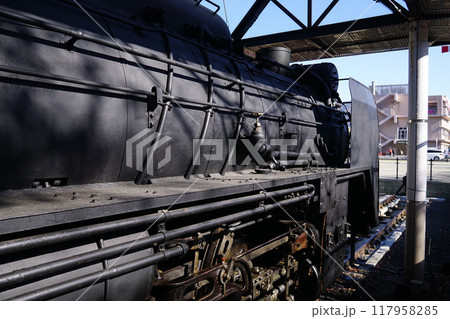 蒸気機関車 117958285