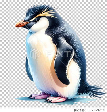 Rockhopper penguin 117959793