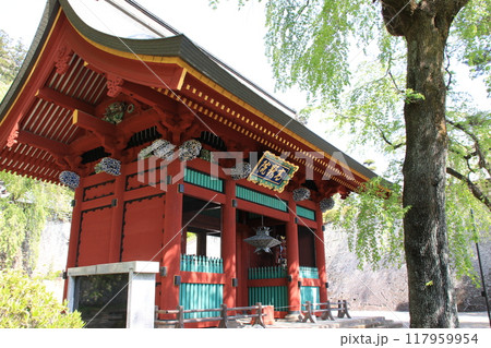 群馬県富岡市の妙義神社の風景 117959954