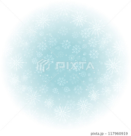 Christmas background snowflakes with lights 117960919