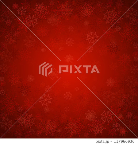 Christmas background snowflakes with lights 117960936