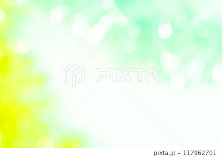 キラキラ・ブルーとグリーン 背景素材 キラキラ・ブルーとグリーン 背景素材 117962701