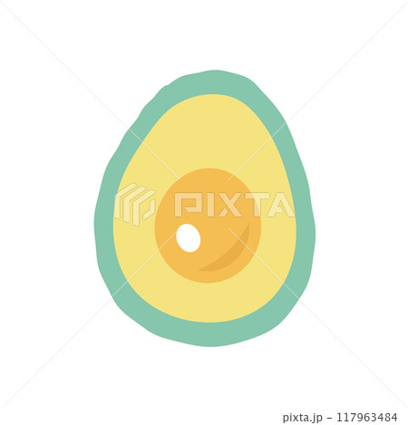 アボカド　イラスト 117963484