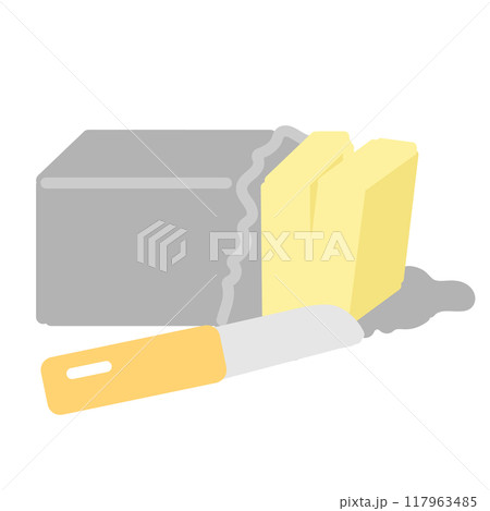 バター　イラスト 117963485