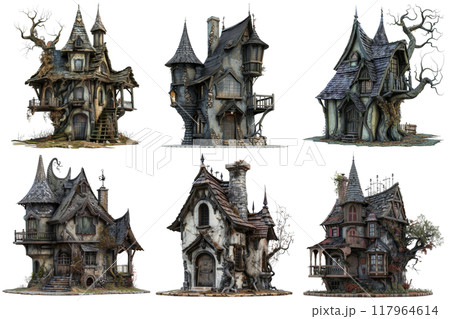 Six Unique and Whimsical Fairy Tale Houses Six Unique and Whimsical Fairy Tale Houses 117964614