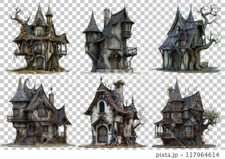 Six Unique and Whimsical Fairy Tale Houses Six Unique and Whimsical Fairy Tale Houses 117964614