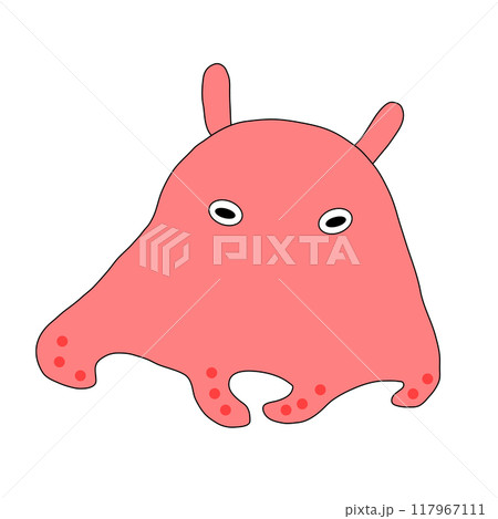 リアルなメンダコのイラスト 117967111