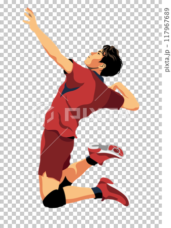 男排選手進攻3 117967689