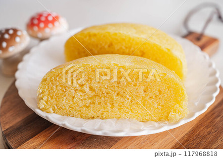 和栗の蒸しケーキ 和栗の蒸しケーキ 117968818