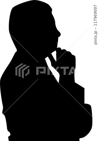 考えるビジネスマン 117969097