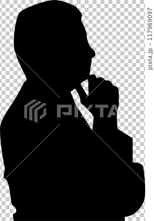 考えるビジネスマン 117969097