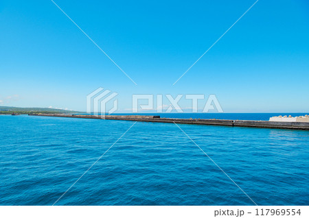 船から見える海の絶景 船から見える海の絶景 117969554