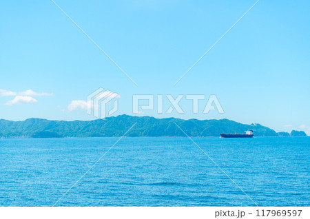 船から見える海の絶景 117969597