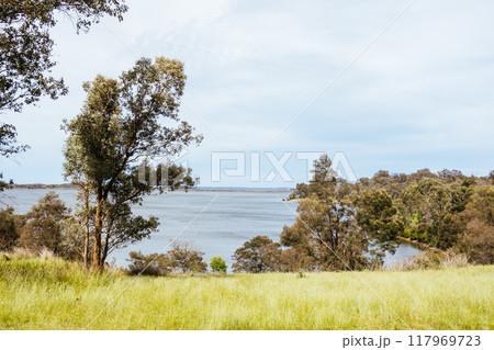 View Over Sugarloaf Reservoir in Australia 117969723
