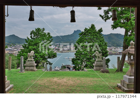 皇子神社から見える景色 皇子神社から見える景色 117971344