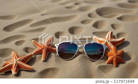 Top view of sand background on the beach. copyspace for text. Top view of sand background on the beach. copyspace for text. 117971694