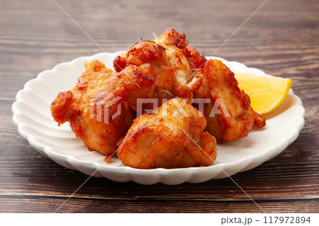 鶏の唐揚げ 鶏の唐揚げ 117972894