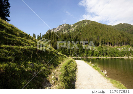 Lake Spitzingsee, Bavaria, Germany in summertime Lake Spitzingsee, Bavaria, Germany in summertime 117972921