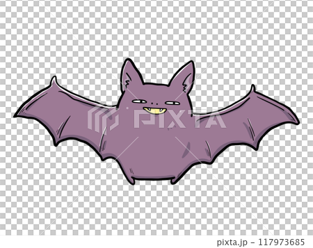 ハロウィン コウモリ 117973685