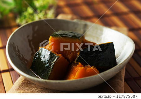 かぼちゃの煮物 かぼちゃの煮物 117975687
